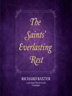 cover image of The Saints' Everlasting Rest